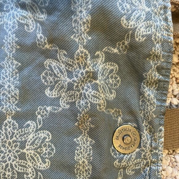 Fossil Brown Corduroy Crossbody Messenger Handbag Adjustable Strap Y2K Purse - Picture 10 of 15